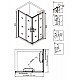Купить Душевой уголок Veconi Rovigo RV-30 120x90 RV30-12090PR-01-19C3 профиль Хром стекло прозрачное в магазине сантехники Santeh-Crystal.ru