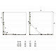 Купить Душевой уголок Veconi Rovigo RV-47B 90x90 RV47B-90-01-C4 профиль Черный матовый стекло прозрачное в магазине сантехники Santeh-Crystal.ru