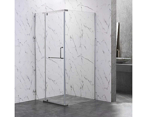 Santeh-Crystal.ru: Душевой уголок Veconi Rovigo RV-19 100х90 RV19-10090-01-C6 профиль Хром стекло прозрачное Купить Душевой уголок Veconi Rovigo RV-19 100х90 RV19-10090-01-C6 профиль Хром стекло прозрачное в магазине сантехники Santeh-Crystal.ru