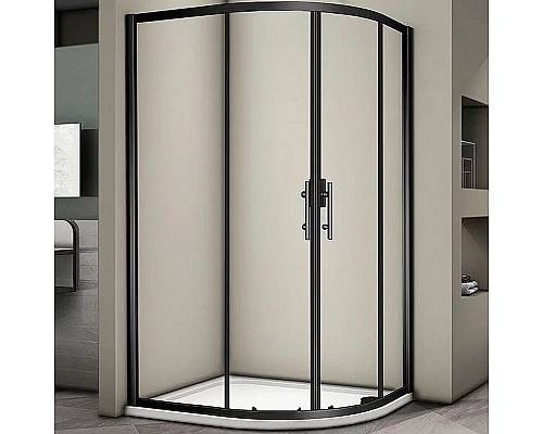 Santeh-Crystal.ru: Душевой уголок Veconi Rovigo RV-08B 100х90 RV08B-10090-01-C3 профиль Черный матовый стекло прозрачное Приобрести Душевой уголок Veconi Rovigo RV-08B 100х90 RV08B-10090-01-C3 профиль Черный матовый стекло прозрачное в магазине сантехники Santeh-Crystal.ru