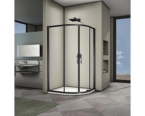 Santeh-Crystal.ru: Душевой уголок Veconi Rovigo RV-08B 120х80 RV08B-12080-01-C3 профиль Черный матовый стекло прозрачное Заказать Душевой уголок Veconi Rovigo RV-08B 120х80 RV08B-12080-01-C3 профиль Черный матовый стекло прозрачное в магазине сантехники Santeh-Crystal.ru