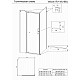 Купить Душевой уголок Veconi Rovigo RV-18 90x90 RV18-90-01-C5 профиль Хром стекло прозрачное в магазине сантехники Santeh-Crystal.ru