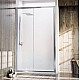 Купить Душевая дверь Veconi Vianno VN-72 150 VN72-150-01-C4 профиль Хром стекло прозрачное в магазине сантехники Santeh-Crystal.ru