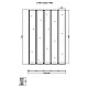 Купить Шторка на ванну Vincea VSB-32120CL 120x140 профиль Хром стекло прозрачное в магазине сантехники Santeh-Crystal.ru