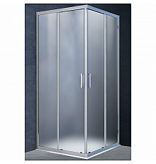 Душевой уголок Vincea Alpha 90x90 VSS-3AL900MT профиль Хром стекло текстурное