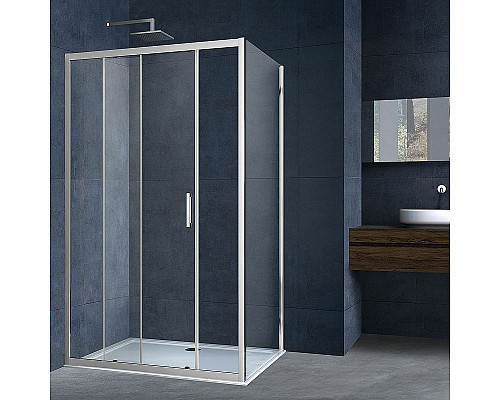 Santeh-Crystal.ru: Душевой уголок Vincea Alpha 130x80 VSR-3AL8013CL профиль Хром стекло прозрачное Купить Душевой уголок Vincea Alpha 130x80 VSR-3AL8013CL профиль Хром стекло прозрачное в магазине сантехники Santeh-Crystal.ru