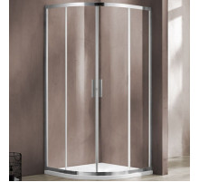 Душевой уголок Vincea Garda 90x90 VSQ-1G900CL профиль Хром стекло прозрачное