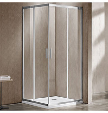 Душевой уголок Vincea Garda VSS-1G100CL 100x100 профиль Хром стекло прозрачное