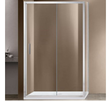 Душевой уголок Vincea Garda 140х100 VSR-1G1014CL профиль Хром стекло прозрачное