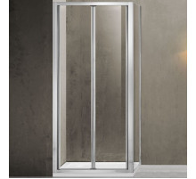 Душевой уголок Vincea Garda 90x80 VSR-1G8090CL профиль Хром стекло прозрачное