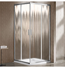 Душевой уголок Vincea Garda VSS-1G8090CH 90х80 профиль Хром стекло шиншилла