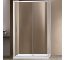 Душевой уголок Vincea Garda 160х90 VSR-1G9016CL профиль Хром стекло прозрачное