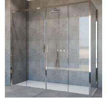 Душевой уголок Vincea Garda 200х90 VSR-1G29020CL профиль Хром стекло прозрачное