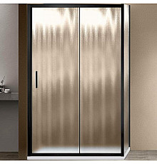 Душевой уголок Vincea Garda 120х90 VSR-1G9012CHB профиль Черный стекло шиншилла