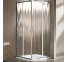 Душевой уголок Vincea Garda 120х110 VSS-1G1112CH профиль Хром стекло шиншилла