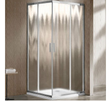 Душевой уголок Vincea Garda 110х90 VSS-1G9011CH профиль Хром стекло шиншилла