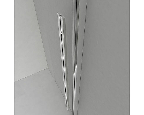 Приобрести Душевой уголок Vincea Lugano 160х80 VSR-1L8016CL-1 профиль Хром стекло прозрачное в магазине сантехники Santeh-Crystal.ru