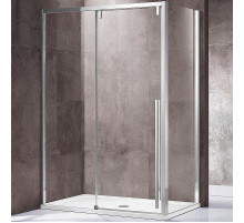 Душевой уголок Vincea Lugano 150х90 VSR-1L9015CL-1 профиль Хром стекло прозрачное