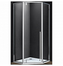 Душевой уголок Vincea Penta 100х100 VSP-3P100CL профиль Хром стекло прозрачное