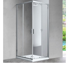 Душевой уголок Vincea Scala 90х90 VSS-2SC900CL профиль Хром стекло прозрачное