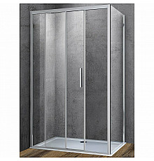Душевой уголок Vincea Soft 120x100 VSR-3SO1012CL профиль Хром стекло прозрачное
