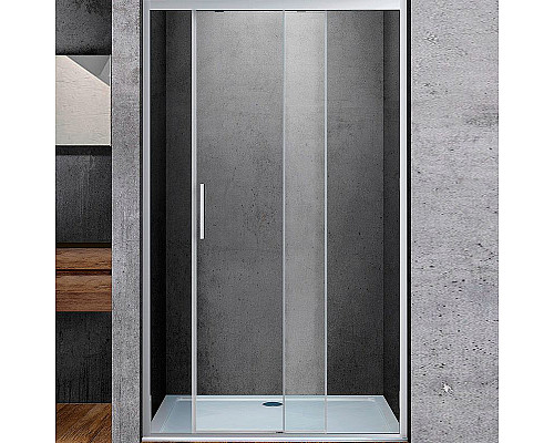Заказать Душевая дверь Vincea Soft 160 VDS-3SO160CL профиль Хром стекло прозрачное в магазине сантехники Santeh-Crystal.ru