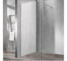 Душевая перегородка Vincea Walk-In 110 VSW-1H110CL профиль Хром стекло прозрачное