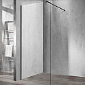 Душевая перегородка Vincea Walk-In 100 VSW-1H100CLGM профиль Вороненая сталь стекло прозрачное Душевая перегородка Vincea Walk-In 100 VSW-1H100CLGM профиль Вороненая сталь стекло прозрачное