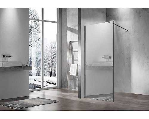 Santeh-Crystal.ru: Душевая перегородка Vincea Walk-In 80 VSW-1H800MRGM профиль Вороненая сталь стекло зеркальное Заказать Душевая перегородка Vincea Walk-In 80 VSW-1H800MRGM профиль Вороненая сталь стекло зеркальное в магазине сантехники Santeh-Crystal.ru
