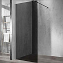 Душевая перегородка Vincea Walk-In 120 VSW-1H120CGGM профиль Вороненая сталь стекло тонированное Душевая перегородка Vincea Walk-In 120 VSW-1H120CGGM профиль Вороненая сталь стекло тонированное