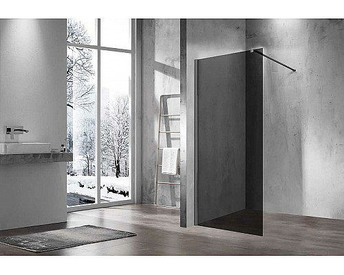 Santeh-Crystal.ru: Душевая перегородка Vincea Walk-In 120 VSW-1H120CGGM профиль Вороненая сталь стекло тонированное Заказать Душевая перегородка Vincea Walk-In 120 VSW-1H120CGGM профиль Вороненая сталь стекло тонированное в магазине сантехники Santeh-Crystal.ru