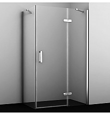 Душевой уголок WasserKRAFT Aller 120х90 10H07R профиль Хром стекло прозрачное