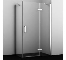 Душевой уголок WasserKRAFT Aller 120х90 R 10H07RWHITE профиль Хром стекло прозрачное