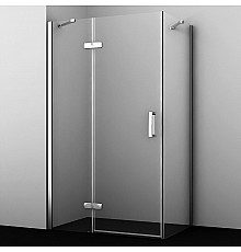 Душевой уголок WasserKRAFT Aller 120х100 L 10H10L профиль Хром стекло прозрачное