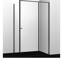 Душевой уголок WasserKRAFT Dill 110x100 61S16 профиль Черный матовый стекло прозрачное