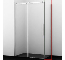 Душевая стенка WasserKRAFT Dinkel 58R06-RP80 / Alme 15R06-RP80 80 58R06-RP80/15R06-RP80 профиль Хром стекло прозрачное