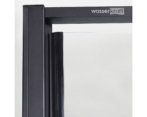 Santeh-Crystal.ru: Душевой уголок WasserKRAFT Elbe 100x80 74P17 профиль Черный матовый стекло прозрачное Приобрести Душевой уголок WasserKRAFT Elbe 100x80 74P17 профиль Черный матовый стекло прозрачное в магазине сантехники Santeh-Crystal.ru