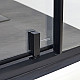 Заказать Душевой уголок WasserKRAFT Elbe 100x100 74P19 профиль Черный матовый стекло прозрачное в магазине сантехники Santeh-Crystal.ru