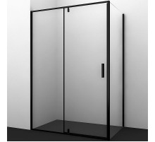 Душевой уголок WasserKRAFT Elbe 120x80 74P06 профиль Черный стекло прозрачное