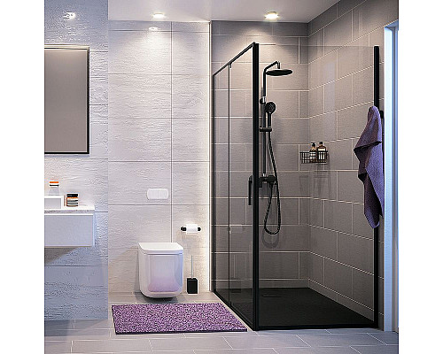 Santeh-Crystal.ru: Душевой уголок WasserKRAFT Elbe 120x80 74P06 профиль Черный стекло прозрачное Купить Душевой уголок WasserKRAFT Elbe 120x80 74P06 профиль Черный стекло прозрачное в магазине сантехники Santeh-Crystal.ru