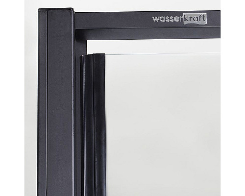 Santeh-Crystal.ru: Душевой уголок WasserKRAFT Elbe 120x80 74P06 профиль Черный стекло прозрачное Купить Душевой уголок WasserKRAFT Elbe 120x80 74P06 профиль Черный стекло прозрачное в магазине сантехники Santeh-Crystal.ru