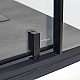 Купить Душевой уголок WasserKRAFT Elbe 120x80 74P06 профиль Черный стекло прозрачное в магазине сантехники Santeh-Crystal.ru