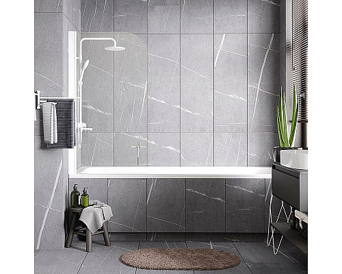 Santeh-Crystal.ru: Шторка на ванну WasserKRAFT Leine 80 35P01-80W профиль Белый матовый стекло прозрачное Купить Шторка на ванну WasserKRAFT Leine 80 35P01-80W профиль Белый матовый стекло прозрачное в магазине сантехники Santeh-Crystal.ru