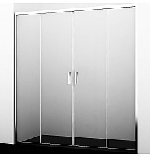 Душевая дверь WasserKRAFT Lippe 170 45S09 профиль Хром стекло прозрачное