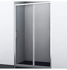 Душевая дверь WasserKRAFT Main 110 41S13 профиль Хром стекло прозрачное