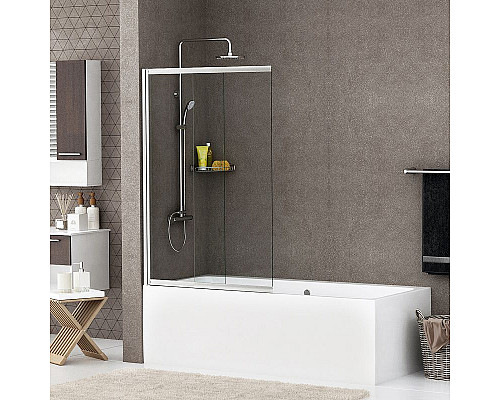 Santeh-Crystal.ru: Шторка на ванну WasserKRAFT Main 100 41S02-100 профиль Хром стекло прозрачное Заказать Шторка на ванну WasserKRAFT Main 100 41S02-100 профиль Хром стекло прозрачное в магазине сантехники Santeh-Crystal.ru