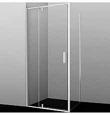 Душевой уголок WasserKRAFT Neime 90x90 19P03 профиль Белый матовый стекло прозрачное