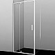 Приобрести Душевой уголок WasserKRAFT Neime 90x90 19P03 профиль Белый матовый стекло прозрачное в магазине сантехники Santeh-Crystal.ru