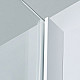 Заказать Душевая стенка WasserKRAFT Neime 19P10-RP100/Rhin 44S10-RP100 100 19P10-RP100/44S10-RP100 профиль Белый стекло прозрачное в магазине сантехники Santeh-Crystal.ru