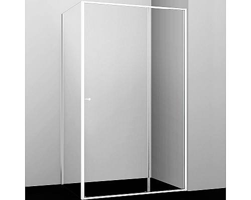 Заказать Душевой уголок WasserKRAFT Rhin 120x90 44S07 профиль Белый стекло прозрачное в магазине сантехники Santeh-Crystal.ru
